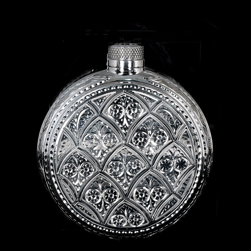 Серебряная фляга «Каир». 875 проба (арт. 8752109(к4))