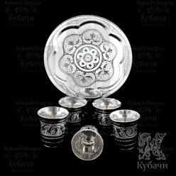 Сервиз «Герцог». Серебро 875. (арт 8750131з(5))